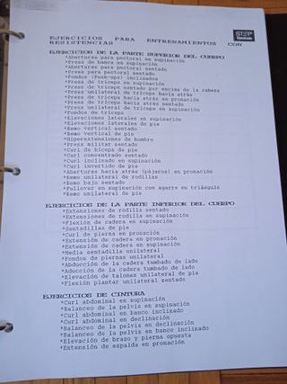 3 MANUALES AEROBIC Y STEP 