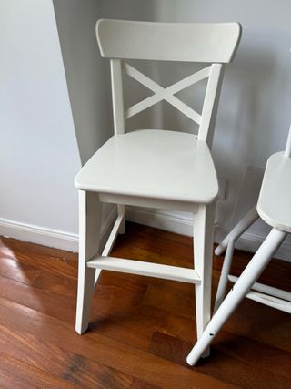 Silla alta INGOLF Ikea blancas