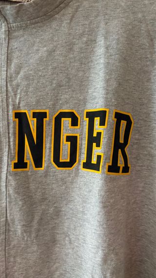 Camiseta gris PULL&BEAR XS