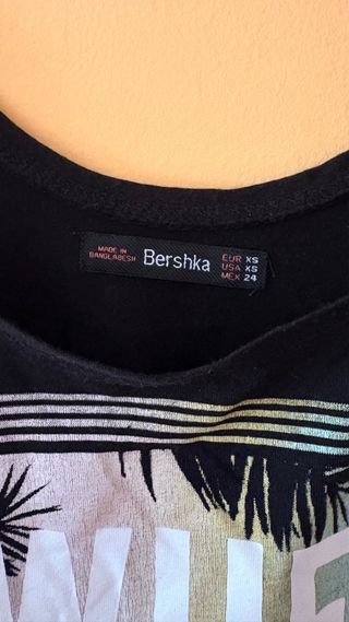 Camiseta gris PULL&BEAR XS