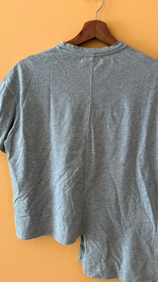 Camiseta gris PULL&BEAR XS