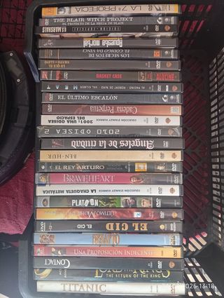 20 DVDs - Acción, Drama, Comedia