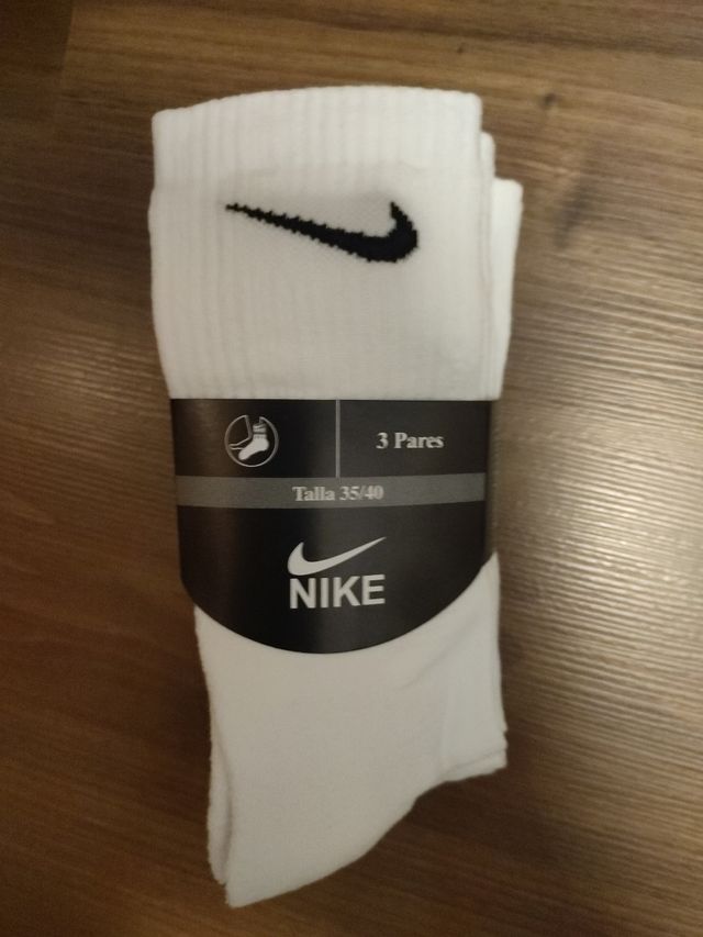 Calcetines Nike blancos - 3 pares