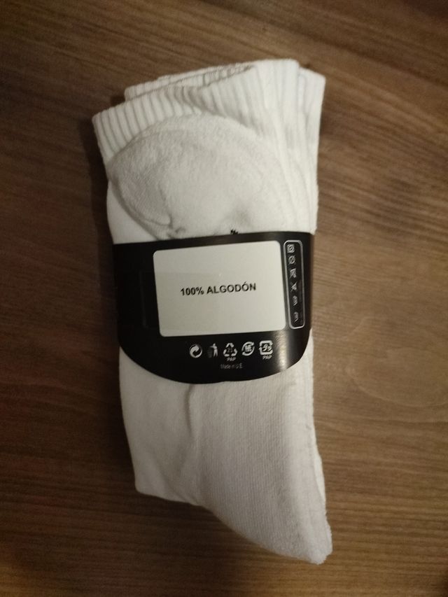 Calcetines Nike blancos - 3 pares