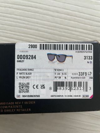 Oakley Frogskins neri