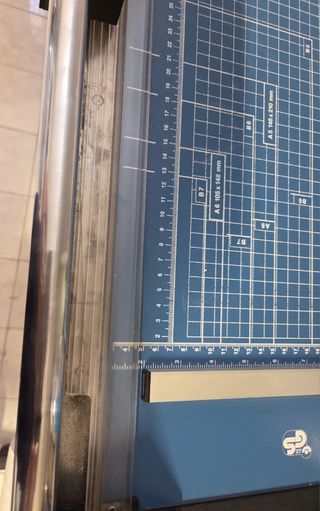 Cizalla guillotina Dahle A3 - Cortapapeles