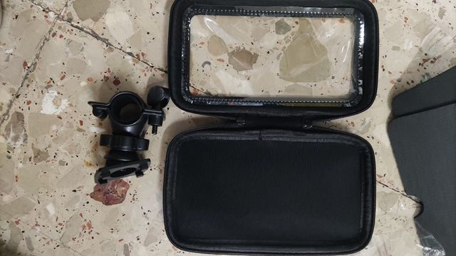 Soporte móvil bici impermeable 10x18cm