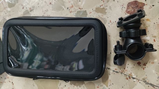 Soporte móvil bici impermeable 10x18cm