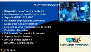 SOPORTE TÉCNICO (INFORMATICO)