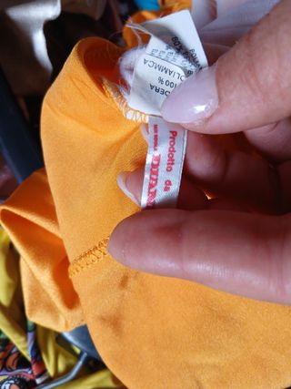 Costume intero giallo