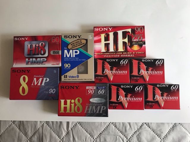 Cassettes Sony vintage | 11 unidades
