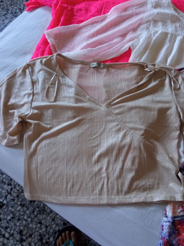 Lote 6 blusas multicolor