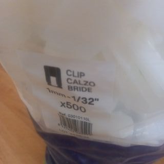 Calzos nivelación azulejos Classic 1 mm