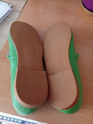 Zapatos niña Alta verdes