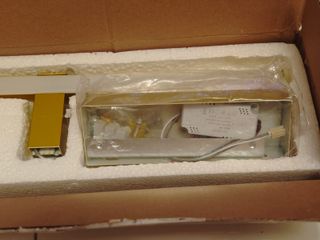 Luz LED espelho - Dourada