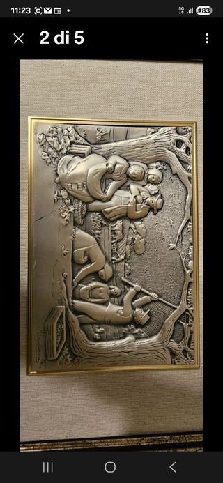 Quadri argento Ottaviani e acca