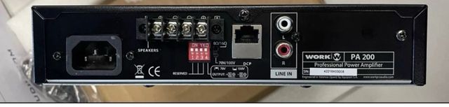 WORK PA200 Amplificatore 2x100W