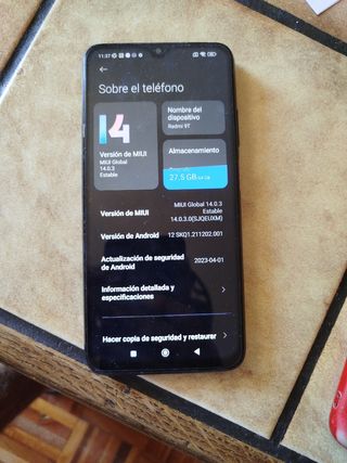 Redmi 9t + funda(desgastada)