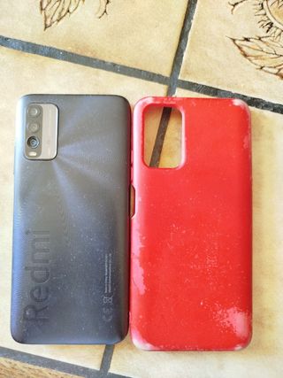 Redmi 9t + funda(desgastada)