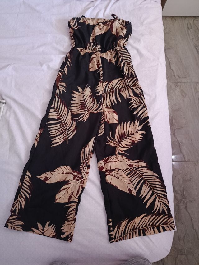 Conjunto verano niña - beige y negro