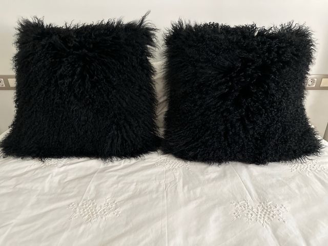 Cojines pelo de cordero - 60x60cm