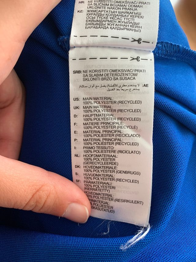 Polo Adidas azul marino