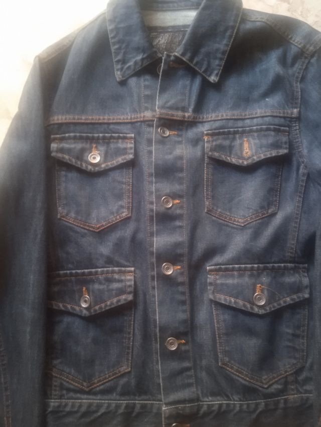 Giubbotto in denim Zara blu taglia M. Come nuovo