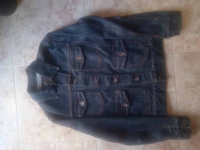 Giubbotto in denim Zara blu taglia M. Come nuovo