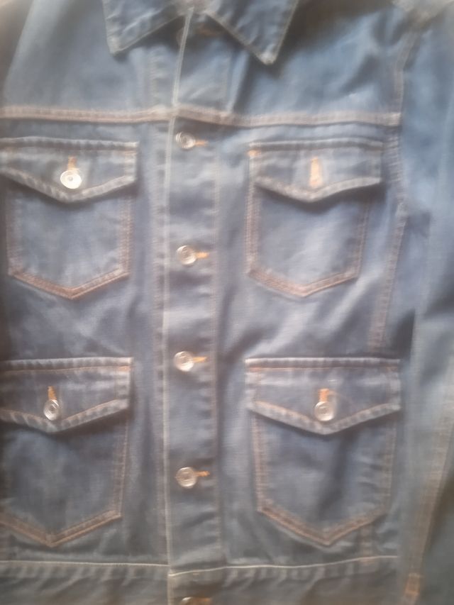 Giubbotto in denim Zara blu taglia M. Come nuovo