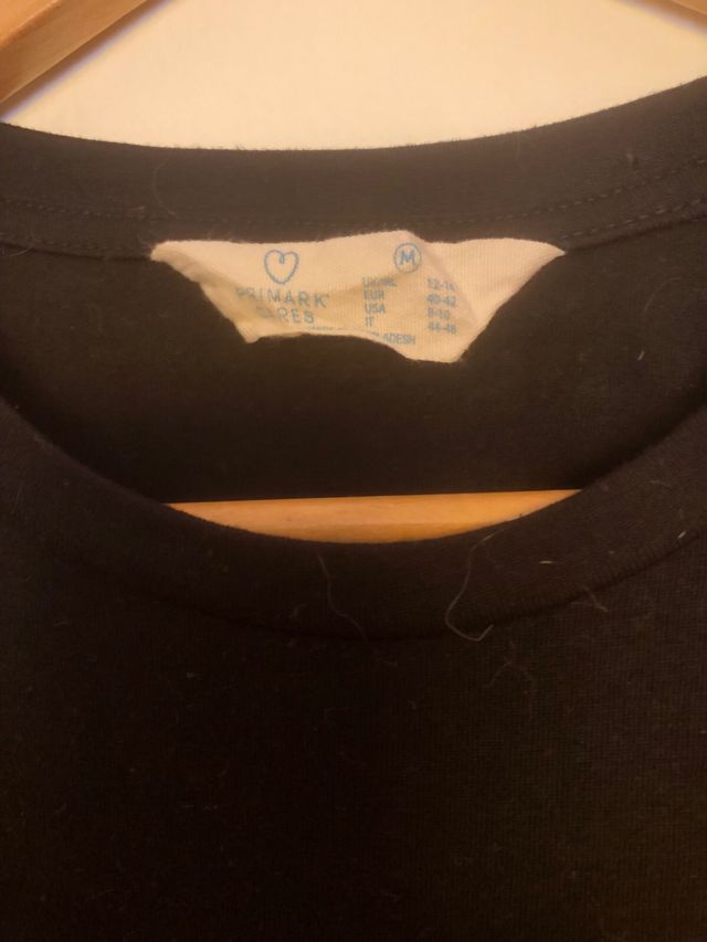 Camiseta negra - Talla M