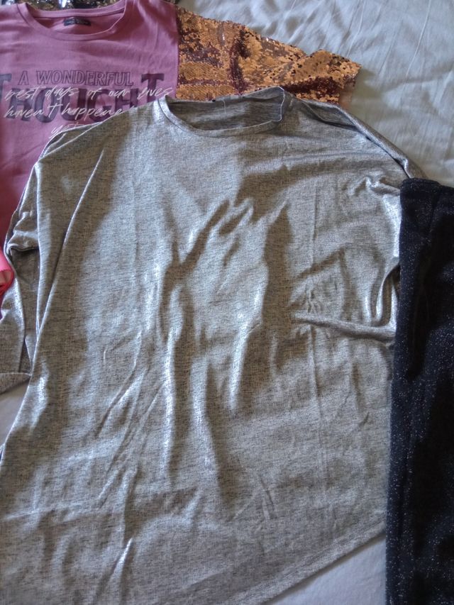 Lote 6 camisetas multicolor