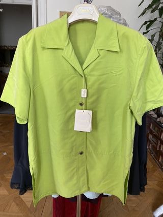 Camicia Linda's Linea Oro verde