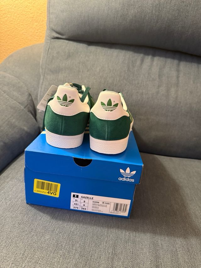 Zapatillas Adidas Gazelle 43 Verde