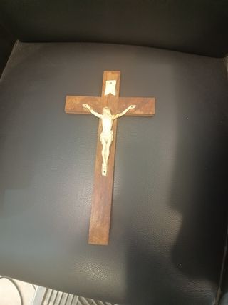 Crocifisso legno antico
