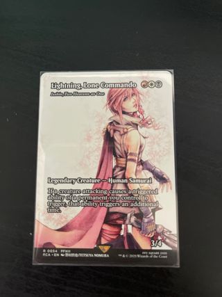 Carta Magic: Lightning, Lone Commando MTG