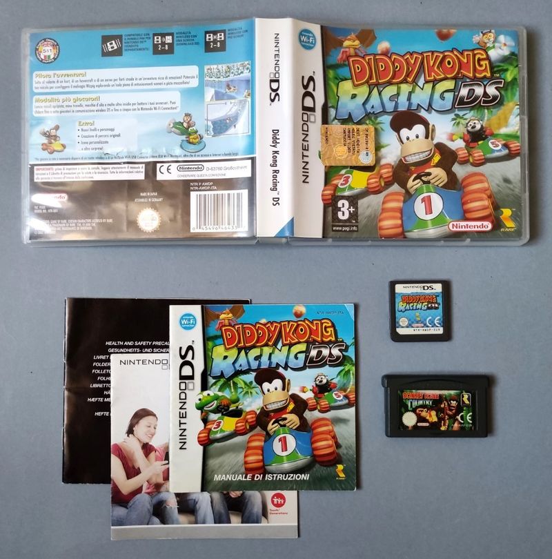 Imagen de Diddy Kong para DS y Donkey Kong para GBA