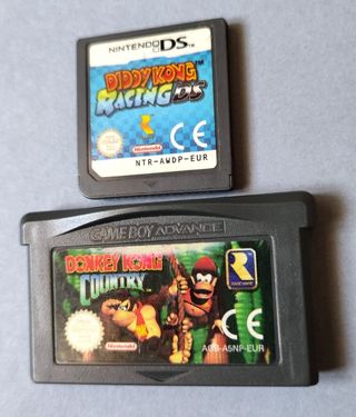 Diddy Kong per DS e Donkey Kong per GBA