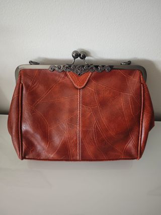 Mala castanha vintage