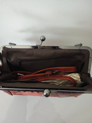 Mala castanha vintage