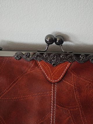 Mala castanha vintage