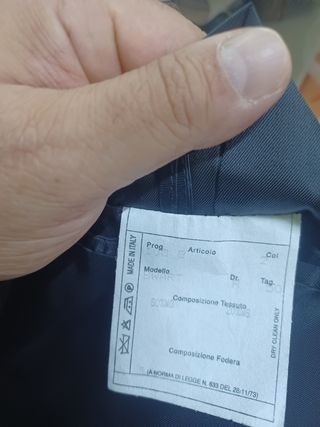 Cappotto Mario Zegna taglia 50 IT