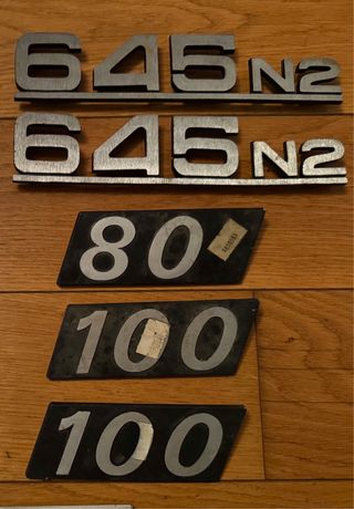 Scritte per camion Fiat 645N2 & OM 80-100 NC