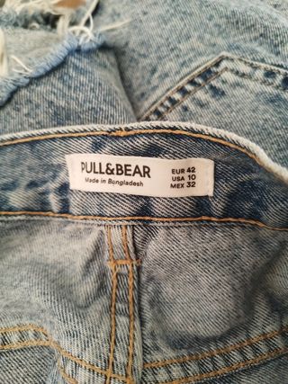 Shorts Vaqueros PULL&BEAR -talla S