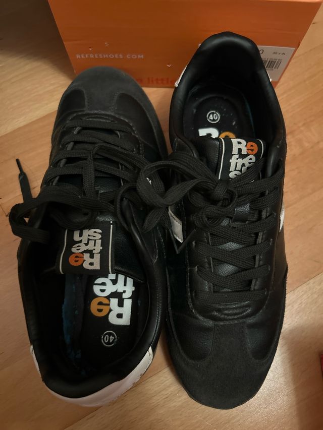 Zapatillas Refresh negras nº40