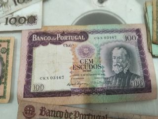 Billetes antiguos Portugal & España