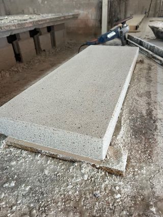 Losetas terrazo gris clásico de 20x20cm