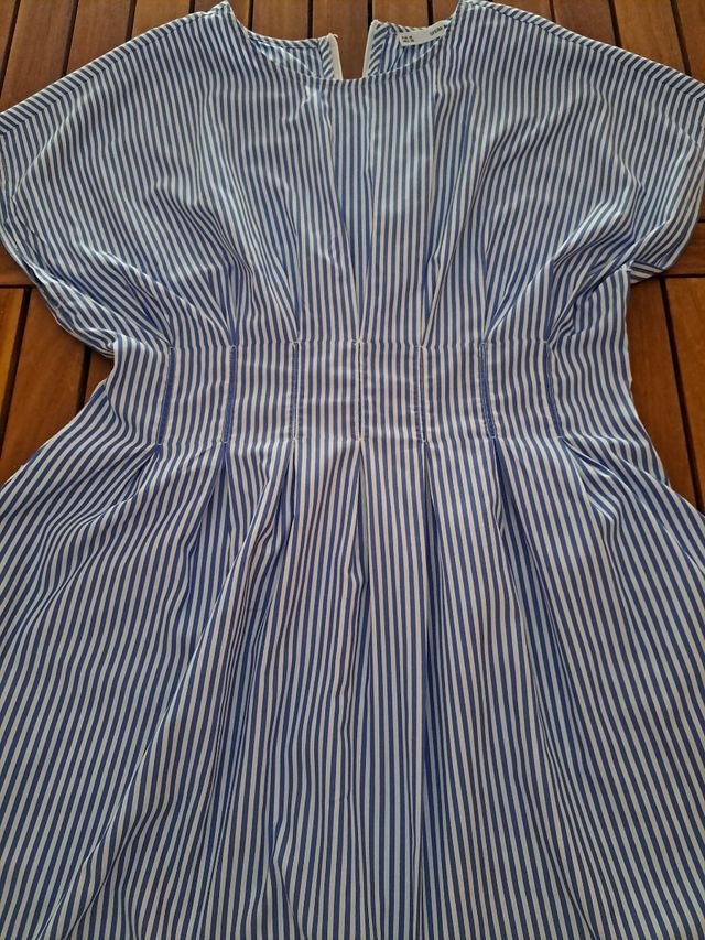 Vestido Sfera rayas azul marino - T-M