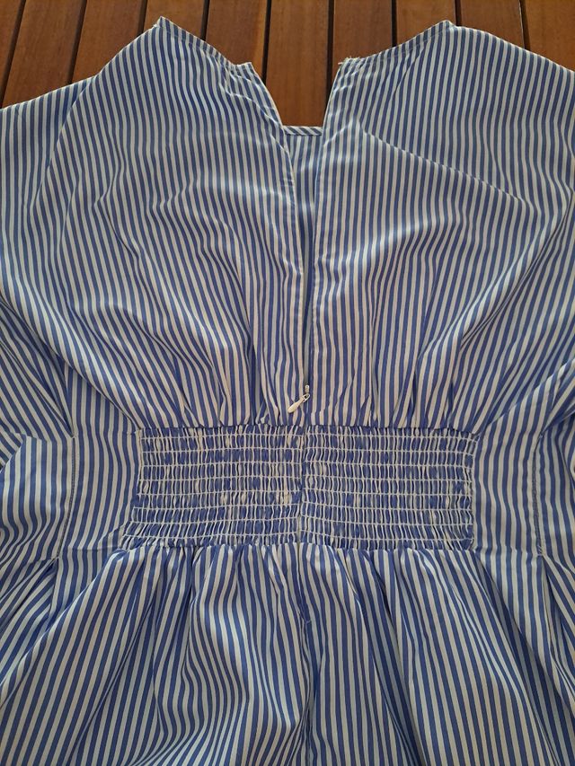 Vestido Sfera rayas azul marino - T-M