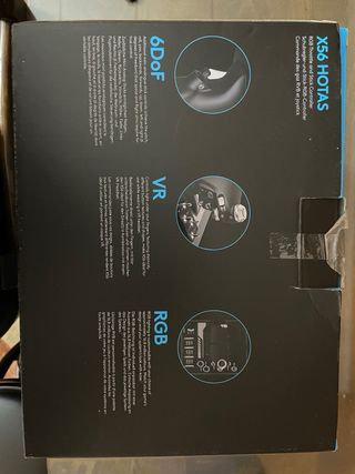 Logitech X56 HOTAS RGB: Joystick y mando