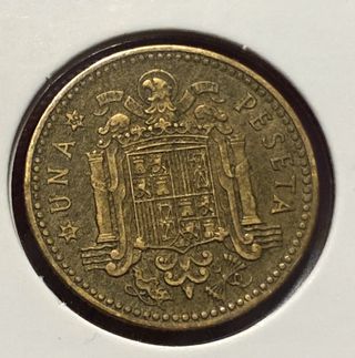1 una peseta 1953 *60 Franco MBC+ *PLUS Visible*